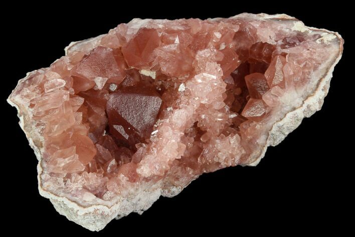 Sparkly, Pink Amethyst Geode Section - Argentina #127290
